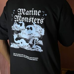 Marine monsters Oversized tshirt