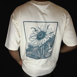 Sunflower Bloom Oversized T-shirt