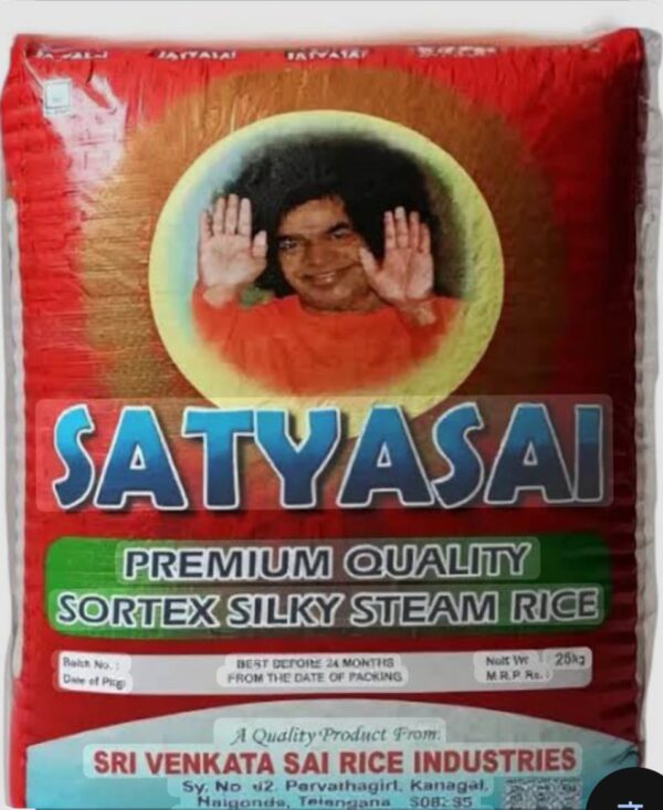 satyasai rice bag 25kg